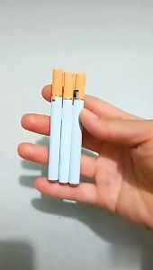 HỘP QUẸT _BẬT LỬA HÌNH ĐIẾU THUỐC LÁ NHỎ GỌN ĐỘC LẠ (GAS ĐÁ RÃNH TAY) - (XÀI GAS)