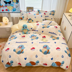 YAOKANG | Pokémon Thick Milk Fleece Bedding Set