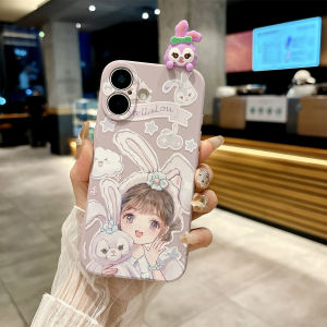 Xingdaolu Girls Huawei Nova5 Z Phone Case Full Edge Protection Soft Protective Cover Cartoon Bracelet Flowing Sand Mirror Design