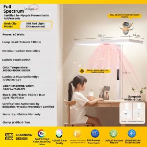 Ruijie | Eye-protection Full-spectrum Study Lamp