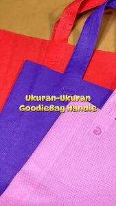 Tas Spunbond Goodie Bag 25X30 | Tas Kain Belanja Tas Souvenir Promosi