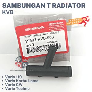 (PROMO) SAMBUNGAN RADIATOR VARIO 110 KARBU LAMA CW TEKNO / KVB PIPA T SAMBUNGAN SELANG RADIATOR JOINT THREE WAY HOSE MOTOR VARIO OLD TECHNO / PIPA T SELANG T KRAN T PIPA SALURAN UDARA / TERMINAL RADIATOR VARIO 110 LAMA / SELANG UDARA VARIO110 CABANG 3