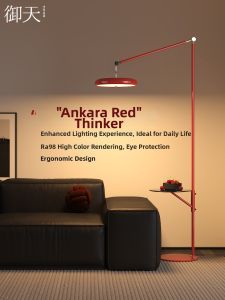Thinking Red Floor Lamp Shelf 1 Piece