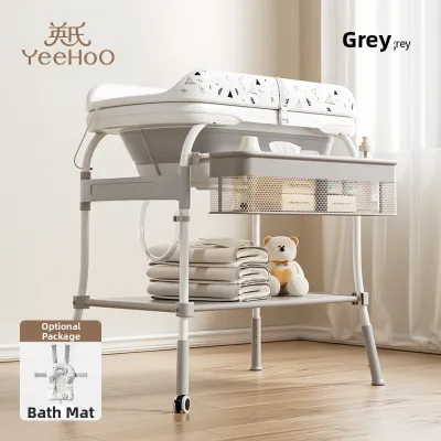 YeeHoO KIDS | Multipurpose Portable Baby Changing Table with Bath Basin