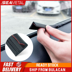 SEAMETAL Car Window Seal Strip Rubber Car Side Window Gap Filler Noise Insulation Waterproof Windproof 7-Shape Sealing Strips