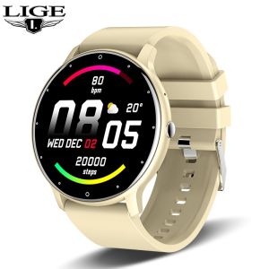 LIGE | LIGE 2026 NEW Men Women Smart Watch Full Touch Screen Sports Fitness Watches Bluetooth Call Couple Smart Watch For Android IOS