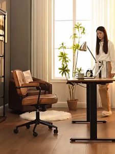 Alivia.PU Office Chair Ergonomic chair Swivel Chair Armchair Homer Chair Study Chair