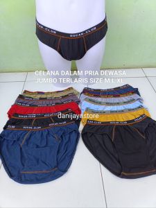 Cod Celana Dalam Pria Dewasa Jumbo Katun Halus Lembut Tebal