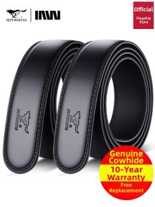 SEPTWOLVES | Genuine Leather Auto Buckle Waist Strap Only