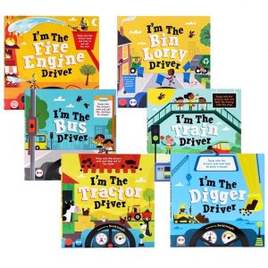 【Ready Stock】Oxford Im The Driver Pack 6books paperback by David Semple/ bus train digger Bin Lorry driver