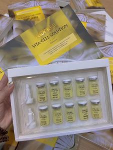 Hộp 10 lọ Tế bào gốc ronas vàng chăm sóc da