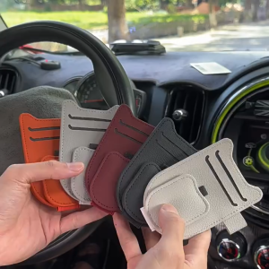 Car Glasses Clip Car Glasses Holder Multifunctional Card Holder Car Sun Visor Organizer Card Ticket Clip Storage Bracket