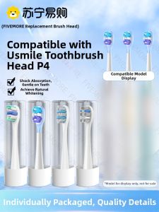Fivemore USmile Electric Toothbrush Replacement Brush Head Dense Foam Deep Cleaning Adult Oral Care Beauty Instrument