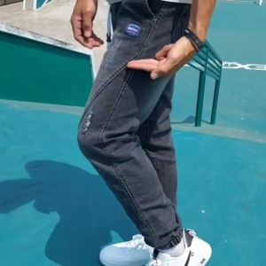 Celana Panjang Pria Jogger Bahan Jeans Washing Viral: Fashion Trending & Best Seller