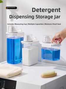 JIUQI | Large Capacity Laundry Pods & Liquid Storage Container