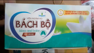 Viên ngậm ho Bách Bộ mom and baby hỗ trợ giảm ho và cải thiện sức khỏe đường hô hấp