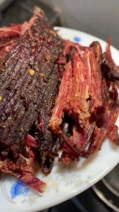 Thịt Trâu Gác Bếp Xé Sẵn Đặc sản Tây Bắc Đồ Ăn Vặt Ngon Tiện Lợi phù hợp làm quà tặng