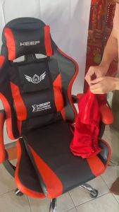 BEESTYLE ผ้าคลุมเก้าอี้สํานักงาน ผ้าสแปนเด็กซ์หนานุ่ม ยืดหยุ่น กันรอยขีดข่วน สีพื้น สําหรับคอมพิวเตอร์ เล่นกีฬา NO.3427