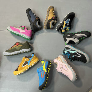 Foreign Trade Original Order Spring and Autumn Outdoor Hiking for Boys and Girls Hiking Sneaker Non Slip Abrasion Resistant Breathable Student Casual Shoes