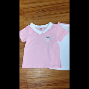 เสื้อเด็กหญิง DOCUT สำรวจรายละเอียดเสื้อคอปกด้านบนสาวน้อย ปกเสื้อลำลองเสื้อยืด