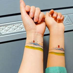 ติดเต็มข้อมือแบบติดทนนาน ลายเซ็นต์อินส์ ลายดาวและมหาสมุทร สำหรับผู้หญิง แฟชั่นใหม่ วัสดุอื่นๆ แหล่งกำเนิดจีนแผ่นดินใหญ่