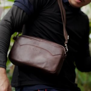 Lancaster Polo Mens Top Grain Leather Single Shoulder Bag / Clutch bag - PBI 30805 / PBI 30806