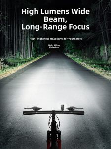 MONLEYTA | Germany Bicycle Night Ride Light Front Lamp Super Bright Strong Light Flashlight Mountain Bike Long Endurance Night Cycling Equipment