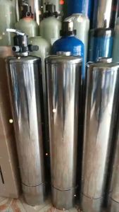 Vỏ Cột Lọc Nước Inox -Dùng Van 3 Ngã - Đơn Giá / 1 Cột (Đơn Giá Đã Bao Gồm Van 3 Ngã)- Hàng Việt Nam