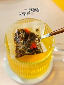 100% original 蒲公英菊花决明子茶橘皮枸杞子组合茶包养护肝脏去降肝火熬夜养生茶  Dandelion chrysanthemum cassia seed tea orange peel medlar seed combination tea bag Teh biji cassia kekwa dandelion