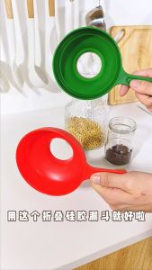 Corong Silikon Lipat Portable - Corong Air dan Minyak Serbaguna Fleksibel