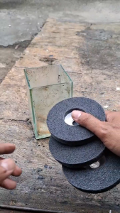 Pembersih Jamur Kaca Aquarium Penghilang Kerak Air Mata Gerinda Pemoles Gosok