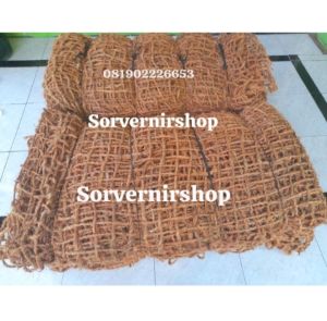 (Cuci Gudang) Cocomesh 2×25 Meter Jaring Serabut Kelapa Coir Net