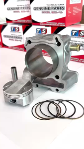 เสื้อสูบเดิม เสื้อสูบ ชุดใหญ่ HONDA CBR150 ตัวแรก ซีบีอาร์150 ปี2014-2017 คาร์บู/หัวฉีด เสื้อสูบพร้อมลูกสูบ แหวน สลัก ปะเก็น CBR150 พร้อมใส่