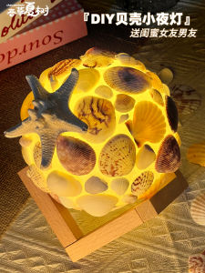 Đèn Vỏ Sò DIY Đèn Đêm Sáng Tạo Trang Trí Cao Cấp Quà Tặng Công Ty Đồ Chơi Thủ Công Cho Người Lớn Và Trẻ Em