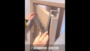 OHHDEER  Penyangkut Pintu Belakang Tanpa Gam Rak Gantung Pakaian / Over Door Hook Hanger No Drilling