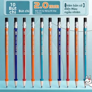 M&G | Bút Chì Cơ Tự Động M&G 2.0mm Kèm Ruột Chì Và Gọt Bút Chì Dùng Cho Vẽ Tranh Trường Học Văn Phòng Phẩm Độ Cứng Chì 2B
