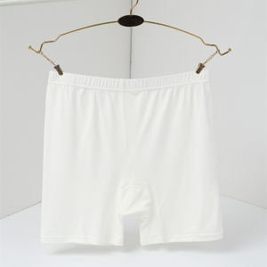 Quần Lót Modal Mùa Hè Mỏng Màu Thịt Cho Nữ Quần an Toàn Quần Ba Mảnh Quần Lót Cỡ Lớn Quần Lót Nâng Mông Quần Lót Thường Ngày