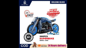 KBOX 986 PCS DIAVEL 1260S SUPERBIKE BUILDING BLOCKS MICRO BRICKS PREMIUM QUALITY LEGO
