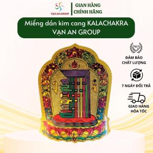 Miếng dán thời luân kim cang kalachakra miếng dán thập tự tại cầu bình an may mắn tài lộc
