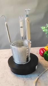 Stainless Steel Filtering Spider Strainer