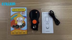 Digital Magnifier HD1080P Portable Handheld Microscope 2.0’’ IPS Screen 8 LEDs With Magnifying Glass for Electronics PCB Repair