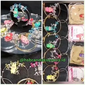 GELANG PANDORA GOLD /GELANG PANDORA SILVER / GELANG PANDORA LABUBU / GELANG PANDORA EDISI LABUBU / GELANG PANDORA FASHION ANAK / PRL7520 / EL9613