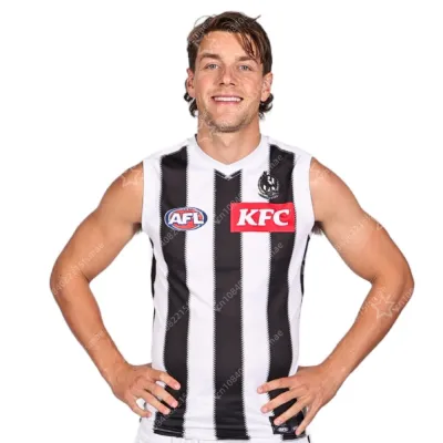 AFL Collingwood Magpies Australia Sleeveless Football Singlet Breathable Sports Kids Top Fans Home Training Jersey Vest Guernsey