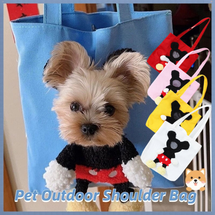 Canvas pet carrier best sale