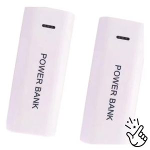 1/2/3pcs Portable Power Bank Case DIY 2Cell 18650 Battery Box For Smart Phone Charge 5V 1A For 18650 Battery