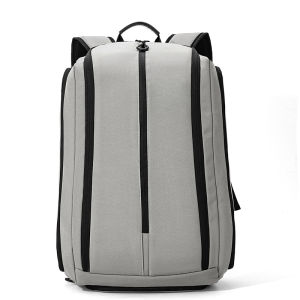 กระเป๋าเป้บาสเก็ตบอลขนาดใหญ่ มีช่องใส่รองเท้า สำหรับออกกำลังกาย เล่นกีฬา ฟิตเนส ฝึกซ้อมกลางแจ้ง แบบสะพายไหล่ แยกช่องแห้ง-เปียก ใส่แล็ปท็อปได้