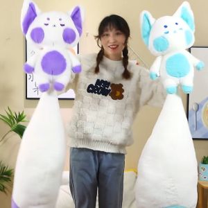 [Happy Shopping Time]✅Ready Stock✅60/90cm Cute DuDu Fox Plush Dolls Big Tail Fox Plushie Pillow Baby Toys Childrens Birthday Gift Anak Patung Plushie Soft Toy Mainan Kanak Kanak Perempuan
