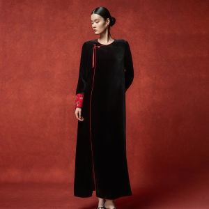 Velvet Modern Chinese Gown Collaboration