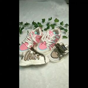 (LOLI-JKT) SP- 158 SNEAKER ANAK CEWE LACE UP CASUAL GEMAS SIZE 26-36