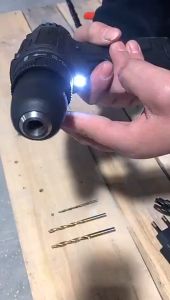 Creatorally 12V Cordless Drill Set Mesin Bor Tangan Tanpa Kabel 2000RPM Screwdriver Power Tool EU